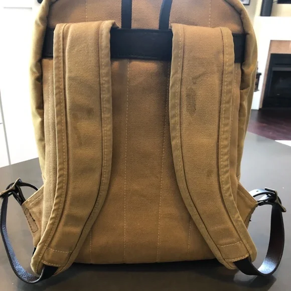 Filson Canvas Journeyman Backpack Weatherproof, Brooks Brothers Plaid Limited Ed